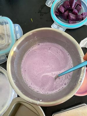 低卡紫薯香芋冰淇淋的做法 步骤2