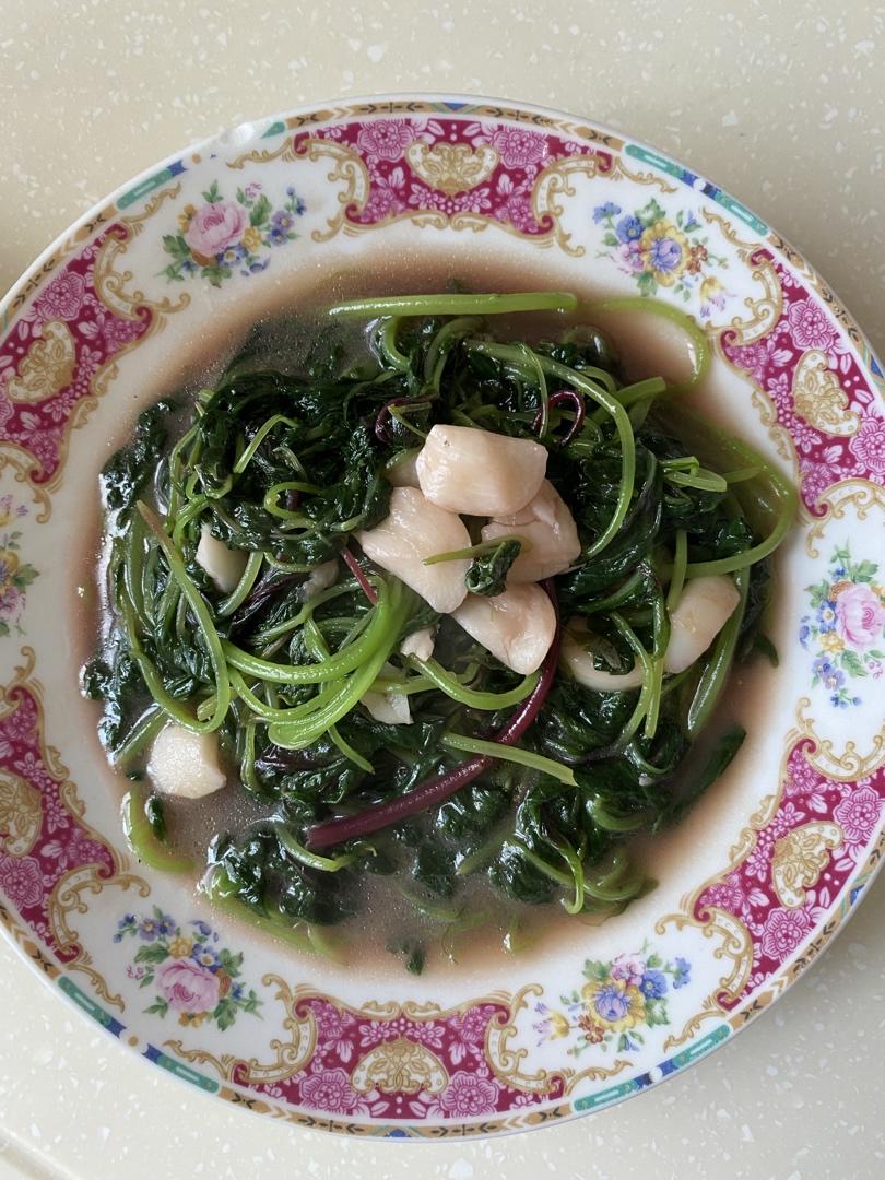 蒜蓉红苋菜