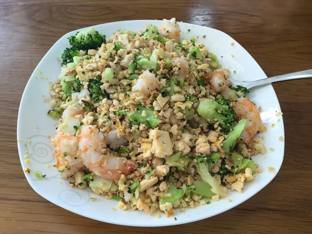无米炒饭（老豆腐炒饭）