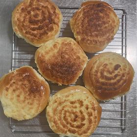 椰蓉小餐包🥯鲜奶椰皇面包🍶无馅料减脂饱腹早餐