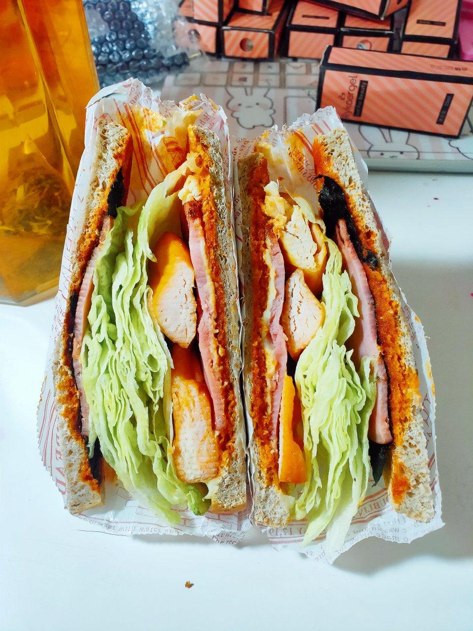 吐司这样吃-一周减脂三明治不重样