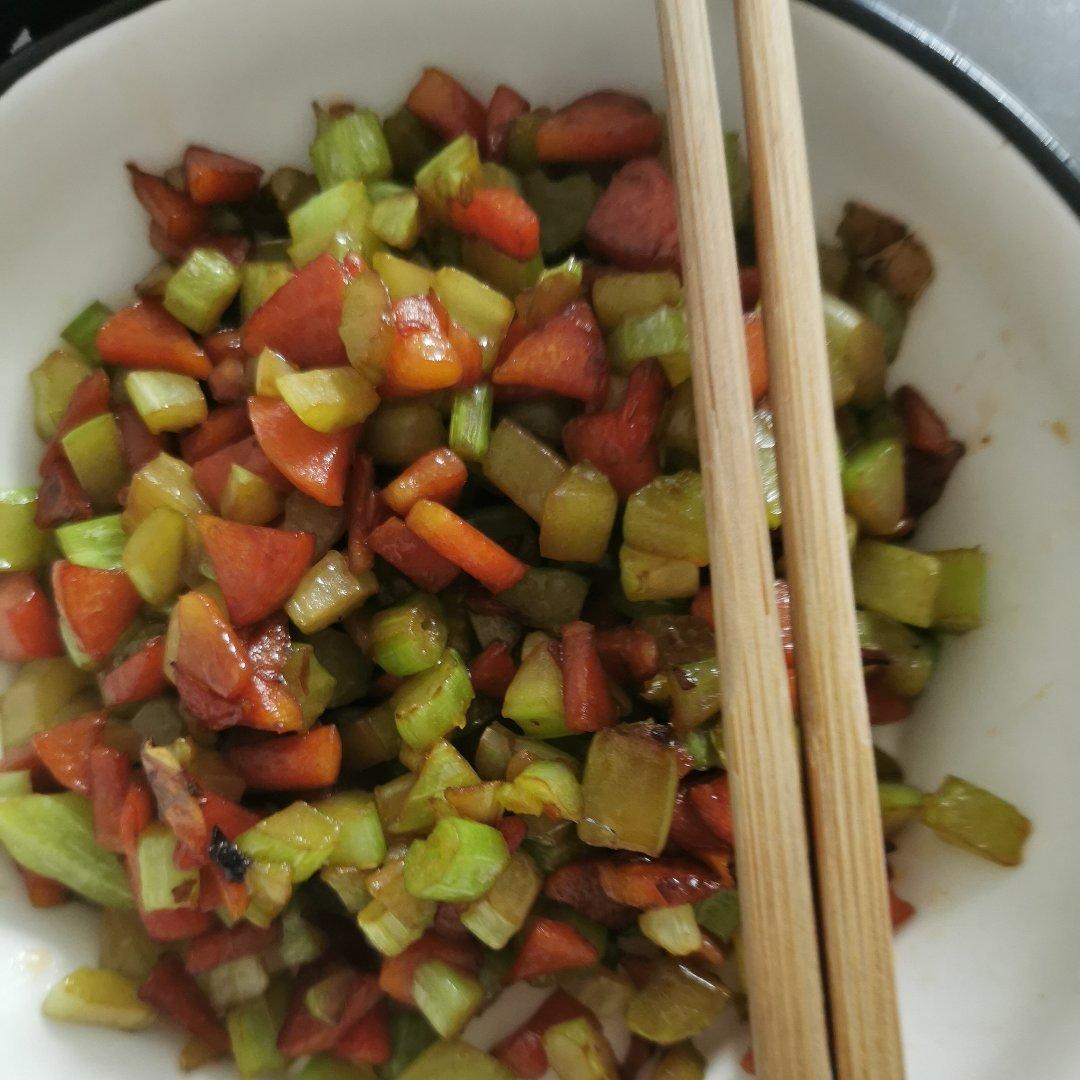 芹菜胡萝卜碎