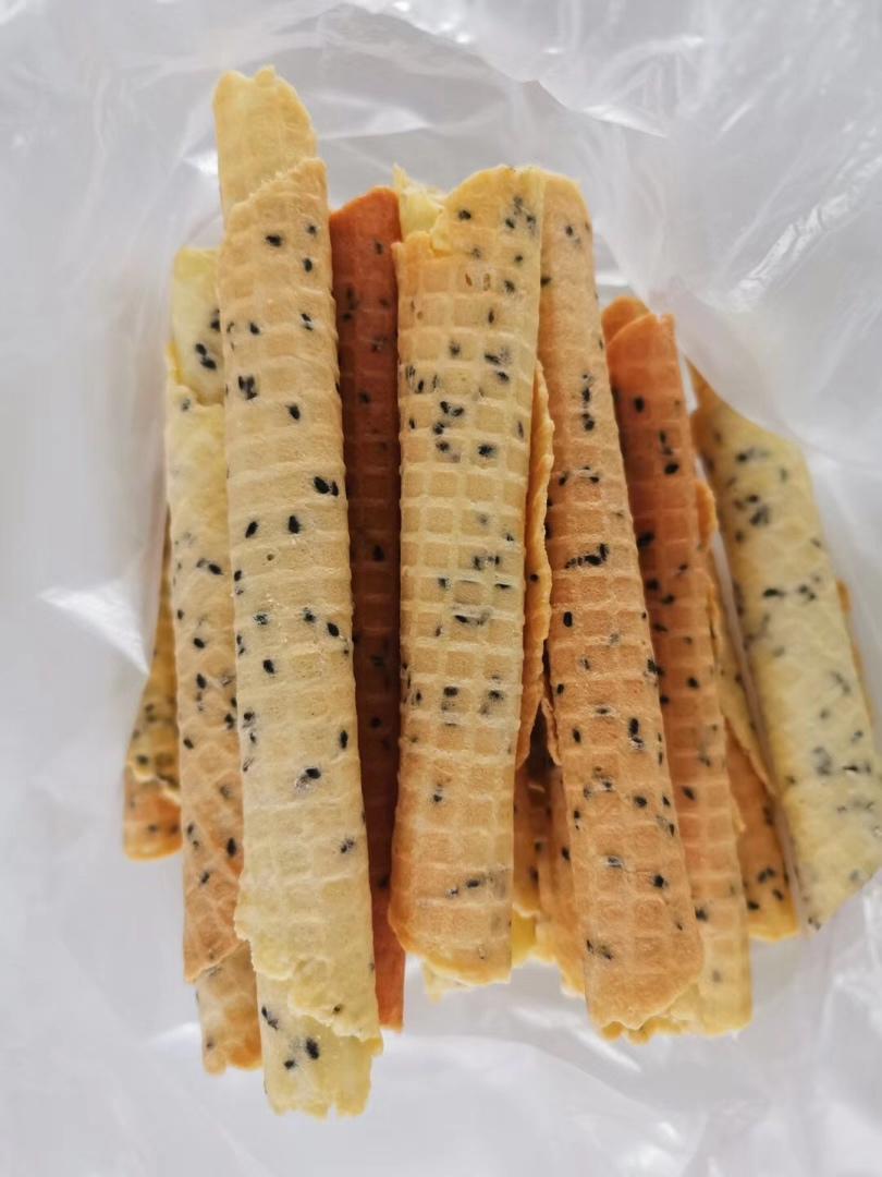 芝麻香酥蛋卷（视频食谱）