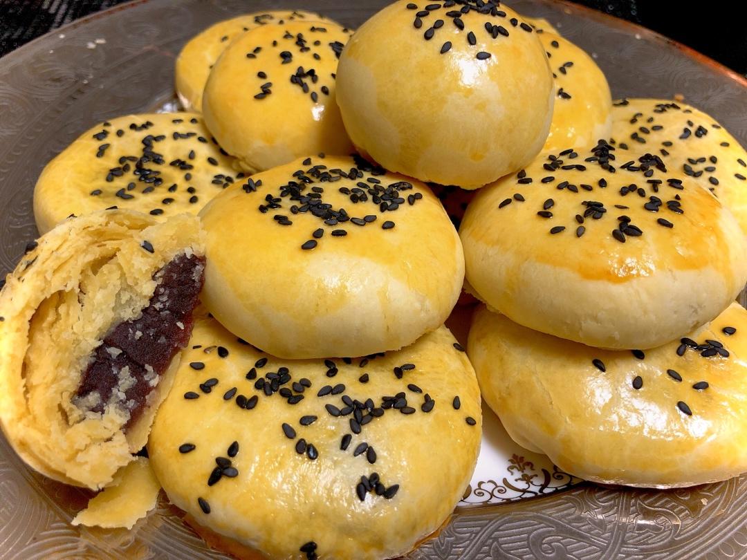 小丁小丁天天开心做的红豆沙千层酥 国庆中秋双节伴手礼不只有月饼 没