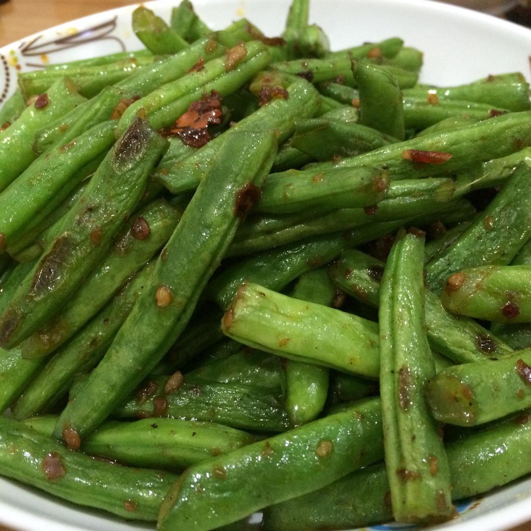 香辣四季豆的做法