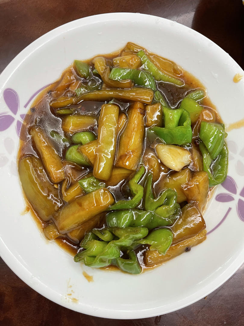 茄子🍆炒青椒