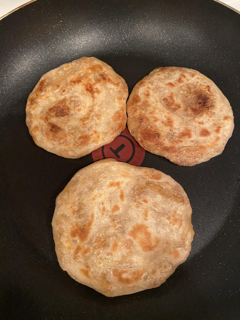家庭版酥脆肉馅儿饼|香酥牛肉饼