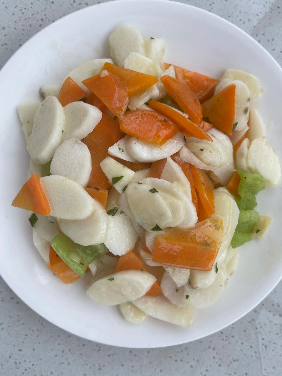 养生食谱之木耳炒山药