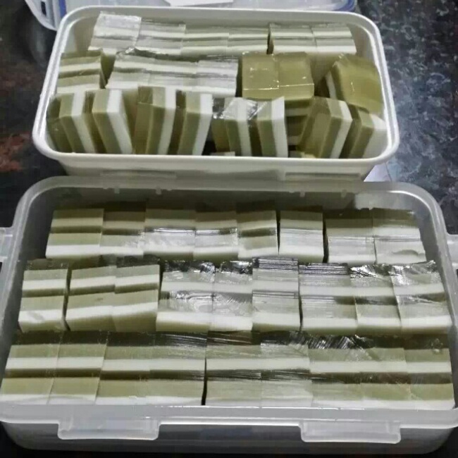 抹茶椰汁千层糕