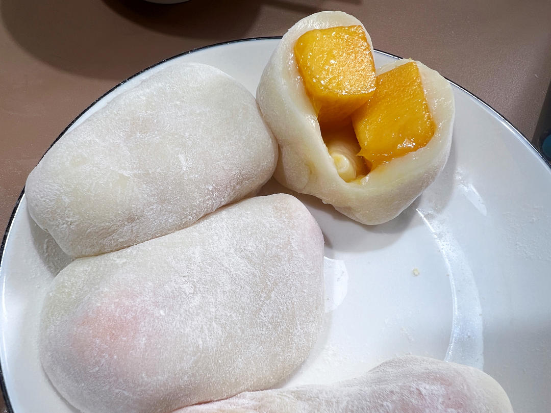 一次就成功的芒果糯米糍