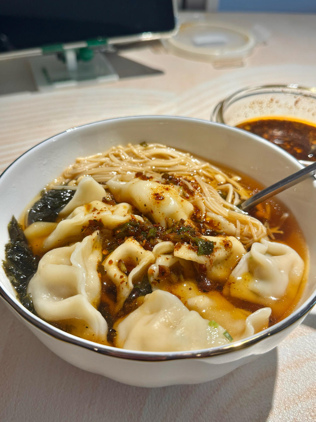 秘制酸汤饺子-最好吃没有之一