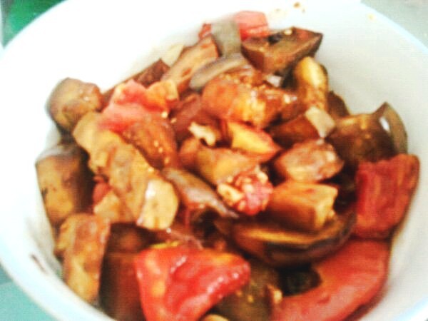 西红柿烧茄子
