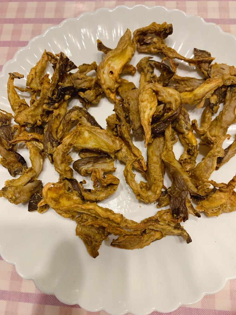 空气炸锅版孜然蘑菇