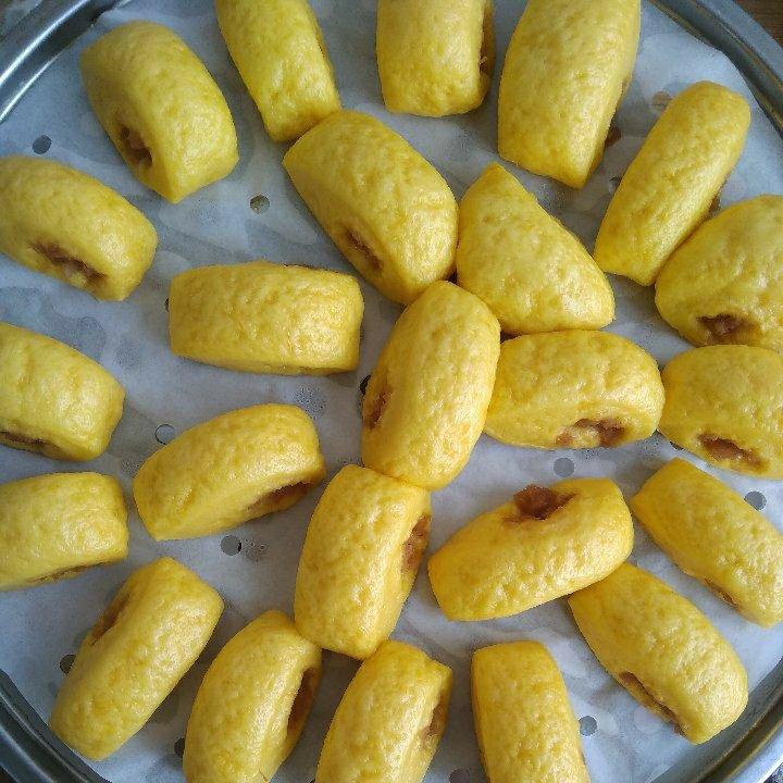 宝宝辅食－奶香南瓜小馒头