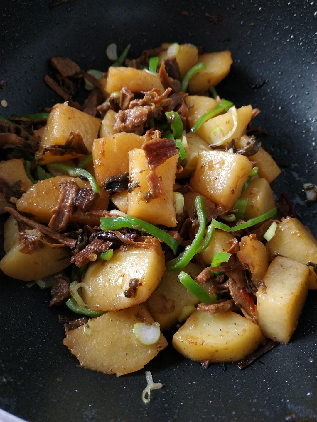 手机用户6724_ghqp做的梅干菜肉末小土豆