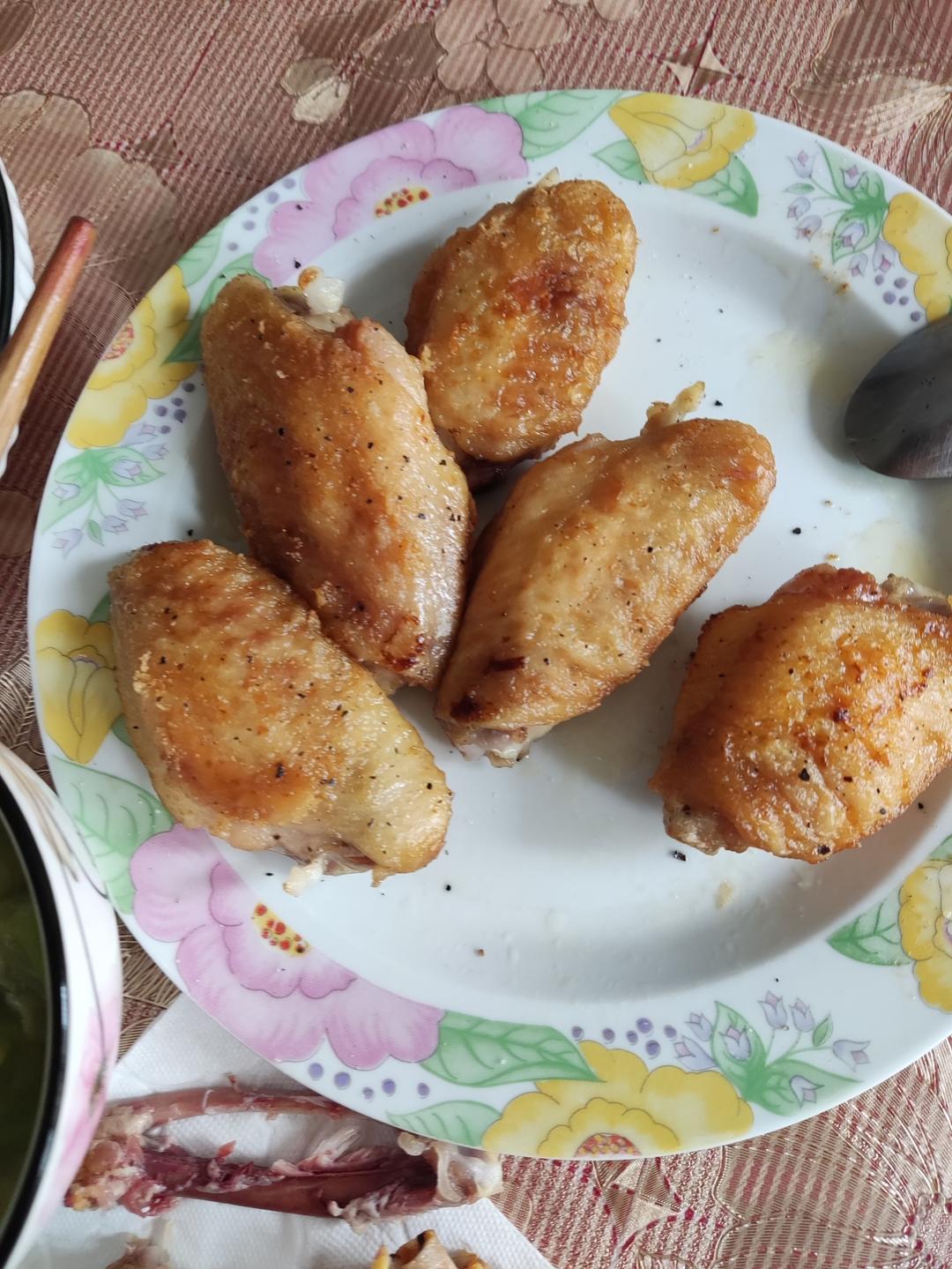 盐煎鸡翅