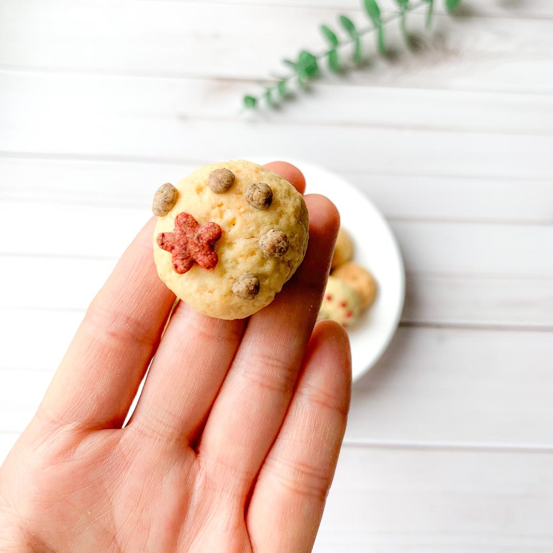 奶香酥软小球咬开有惊喜（原创）