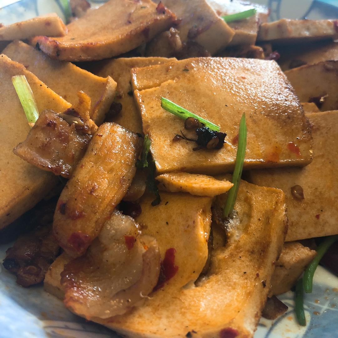 简易版干锅千叶豆腐