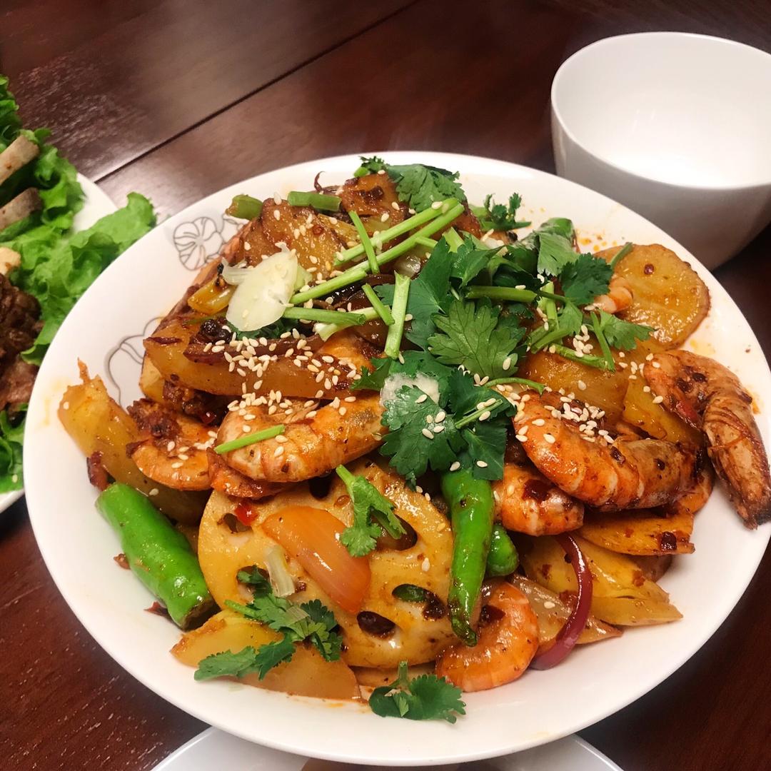 干锅虾虾（最详细的图文解说）