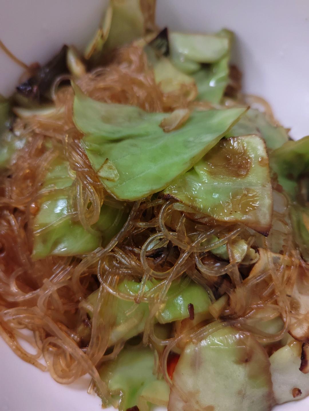 包菜粉丝（粉丝炒包菜）