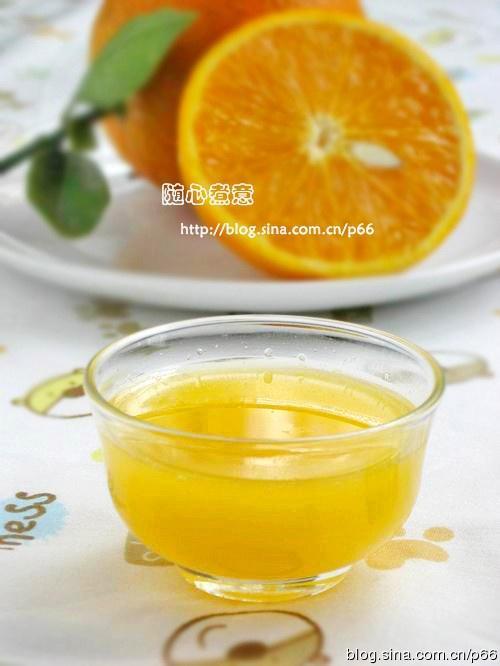 橙子汁的做法