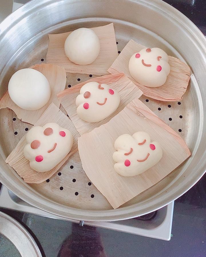 《Tinrry+》美姬老师教你做可爱云朵造型馒头