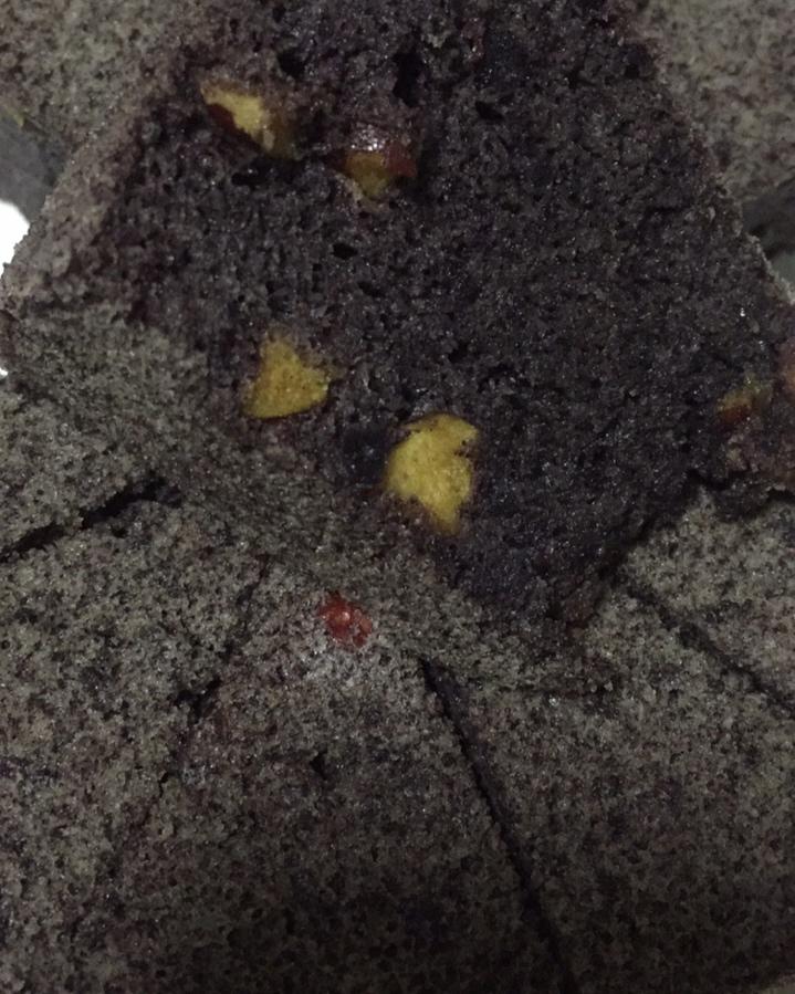 健康美味的黑米糕
