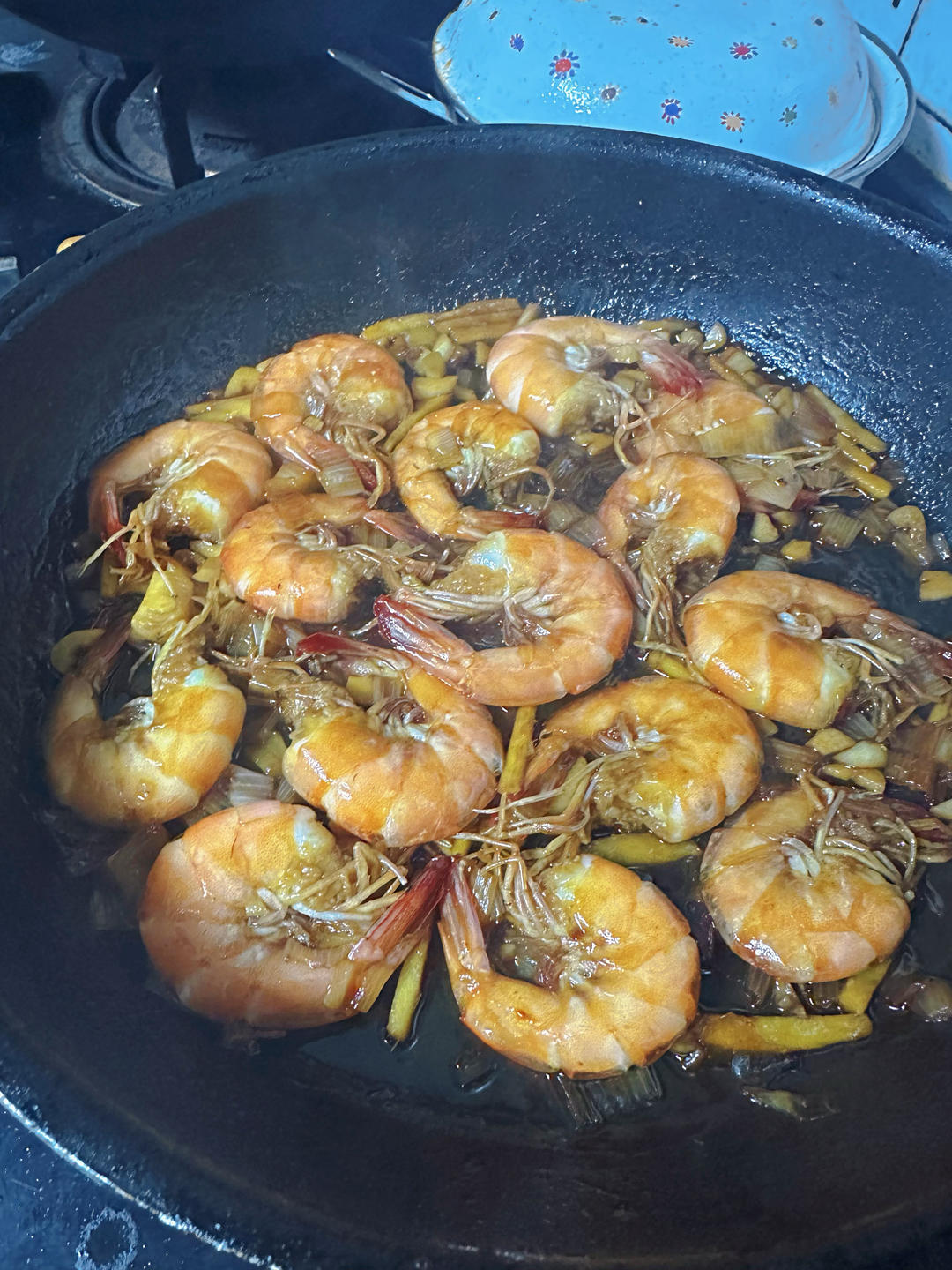 家庭版油焖大虾