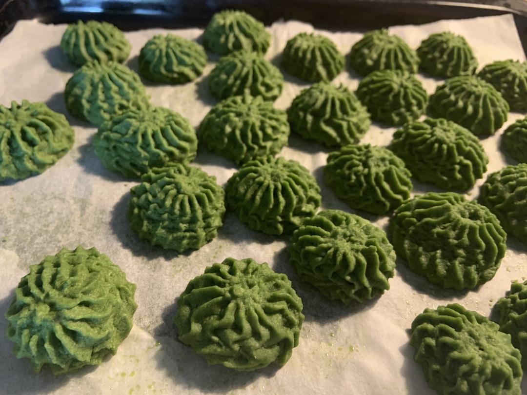 零失败花纹超级立体的黄油曲奇