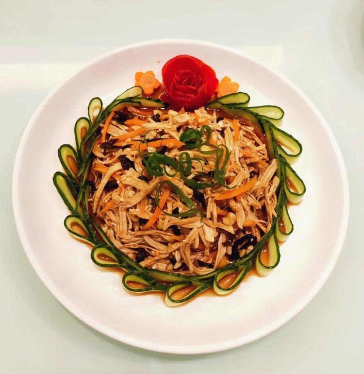 减脂健身｜凉拌手撕鸡丝（香辣&麻油版）