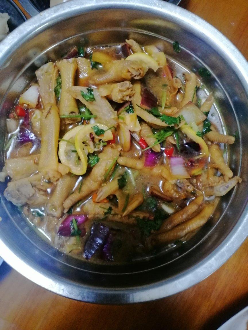 超开胃的柠檬百香果泡爪