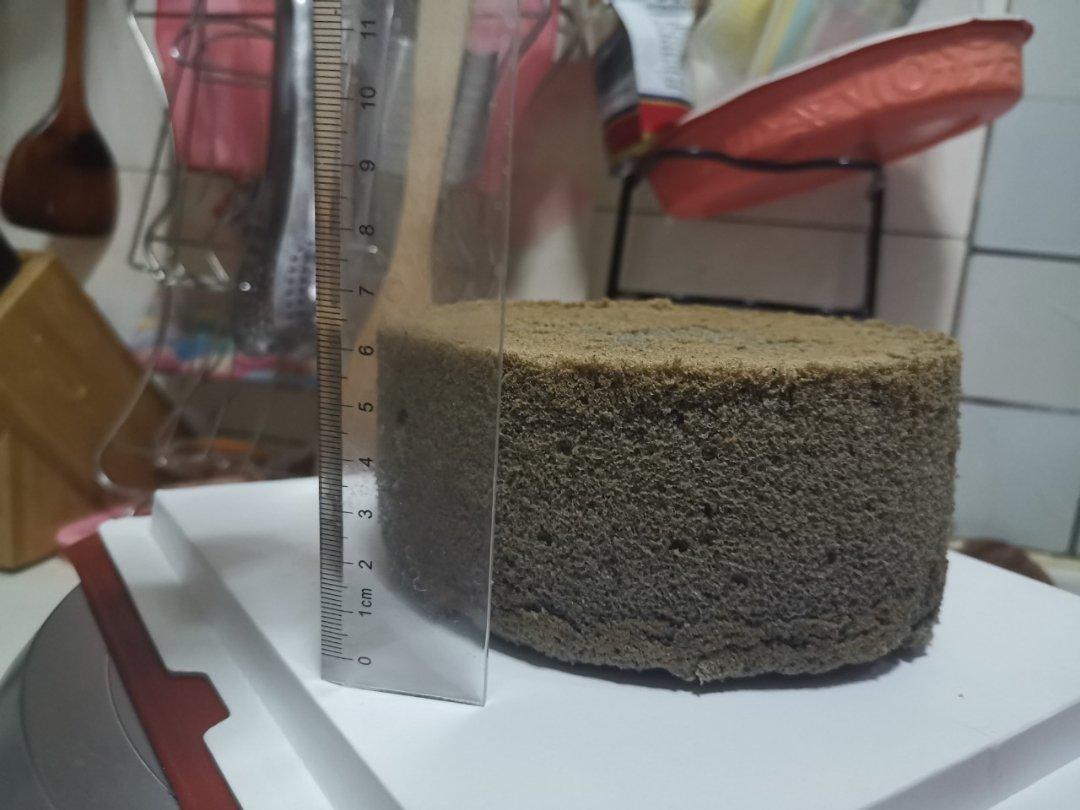6寸黑芝麻奶油蛋糕
