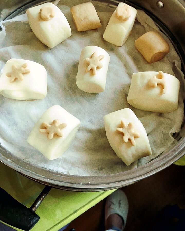 细腻光滑一次发酵牛奶馒头