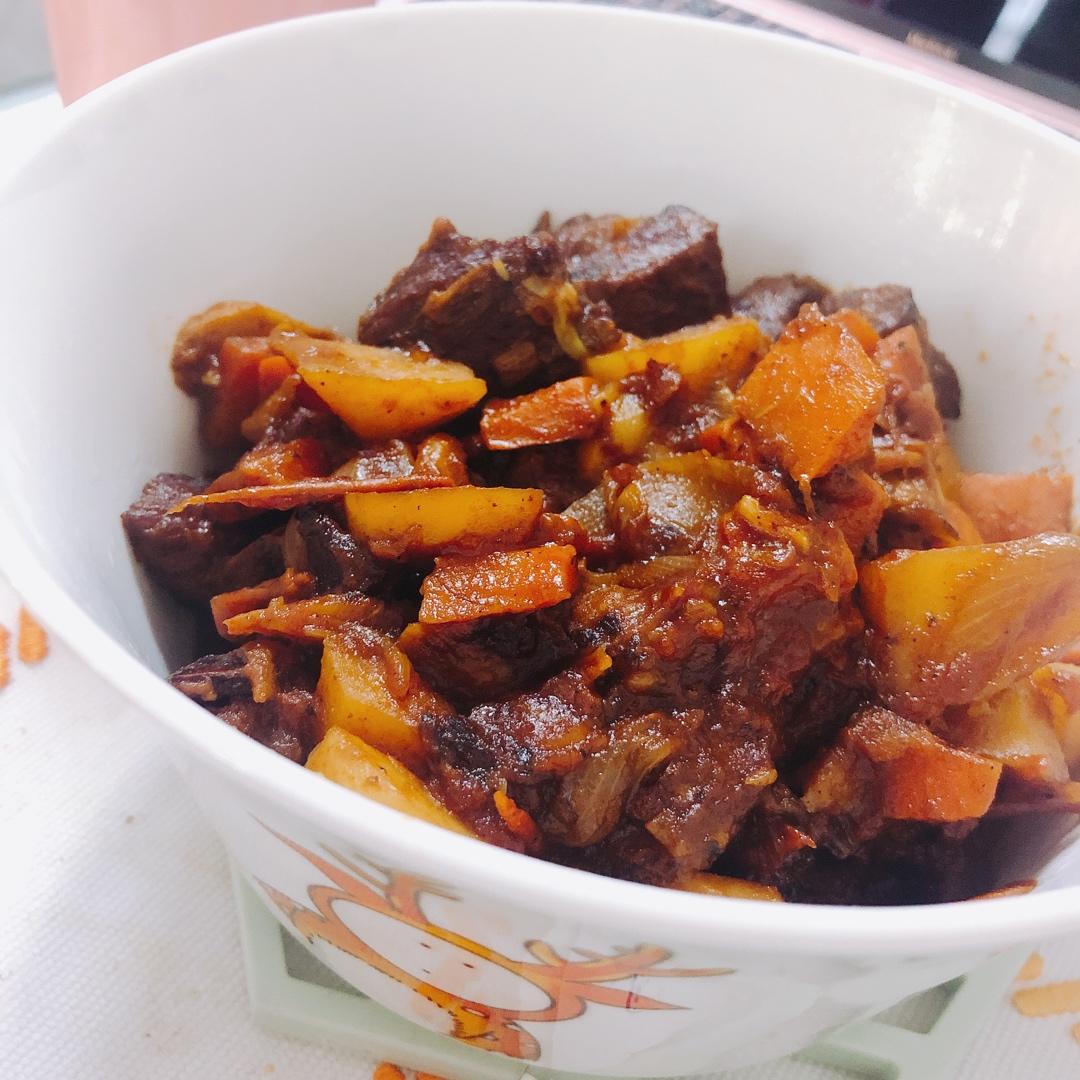 番茄土豆炖牛腩