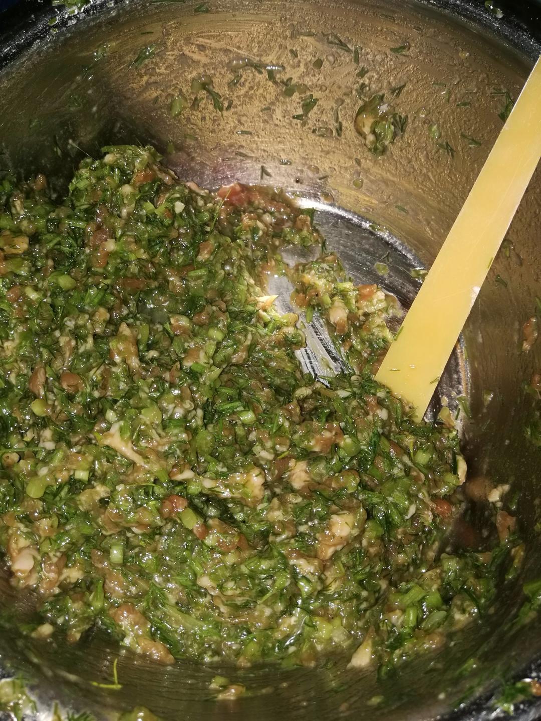 茴香馅包子