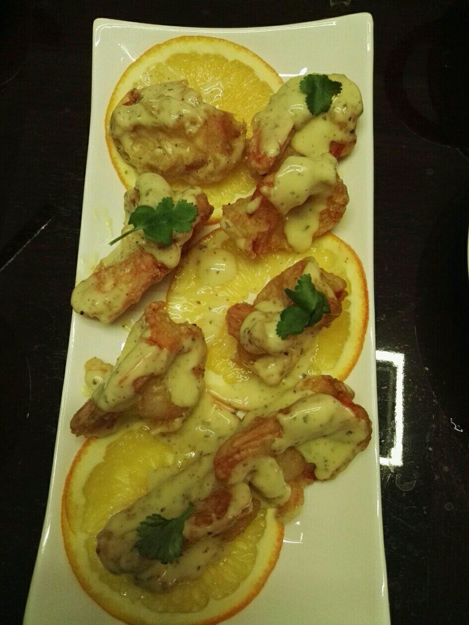 欢喜做年菜：鲜橙腰果沙拉酥虾