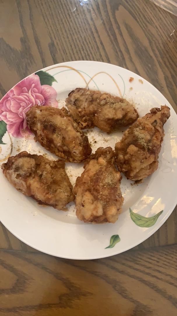 椒盐脆皮鸡翅