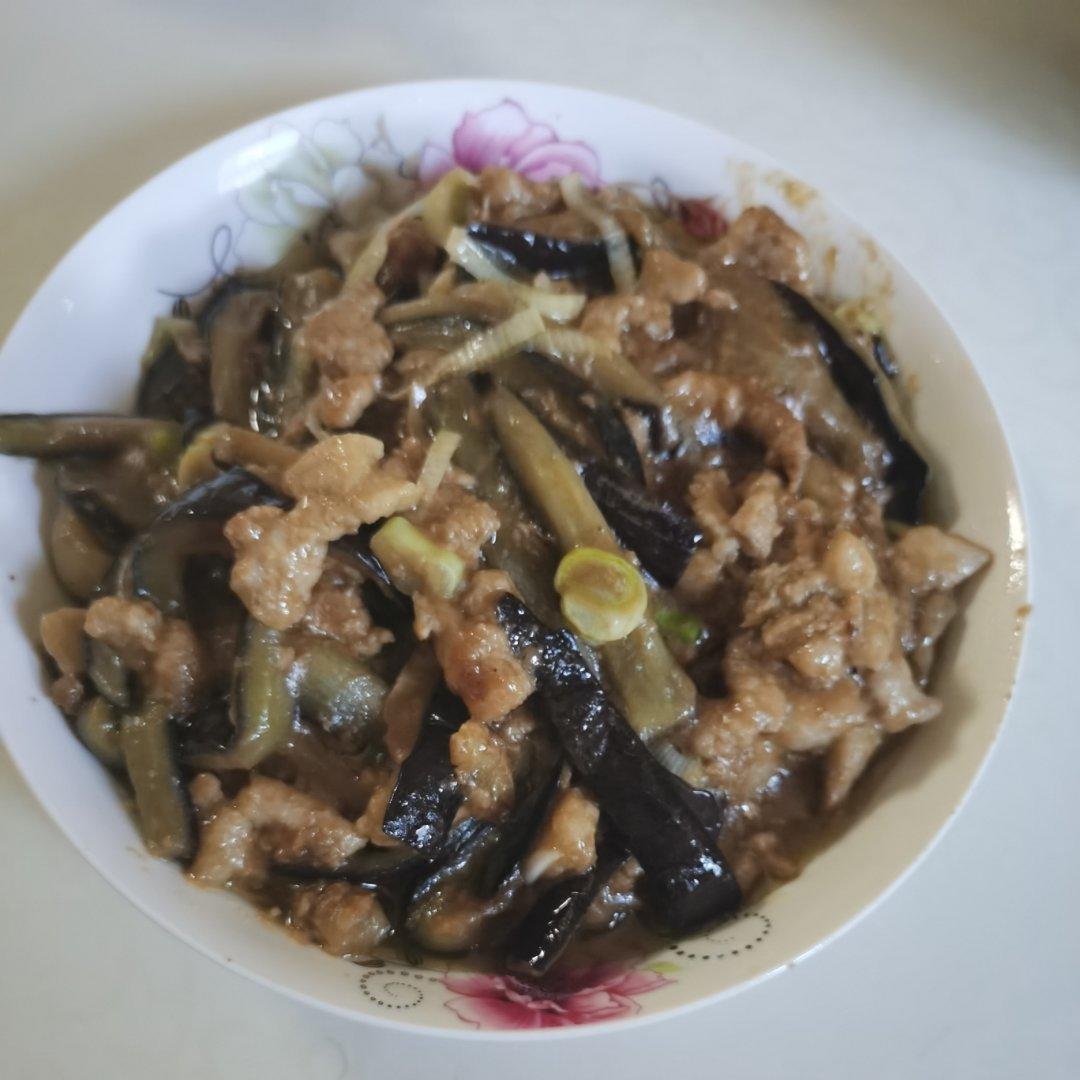 红烧肉沫茄子