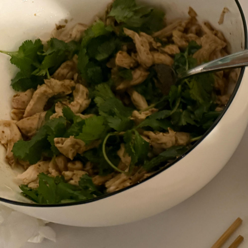 鸡胸肉这样做巨好吃❗️凉拌鸡丝😋低脂高蛋白