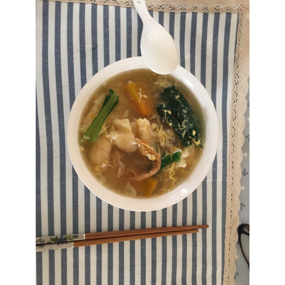 番茄鸡蛋疙瘩面