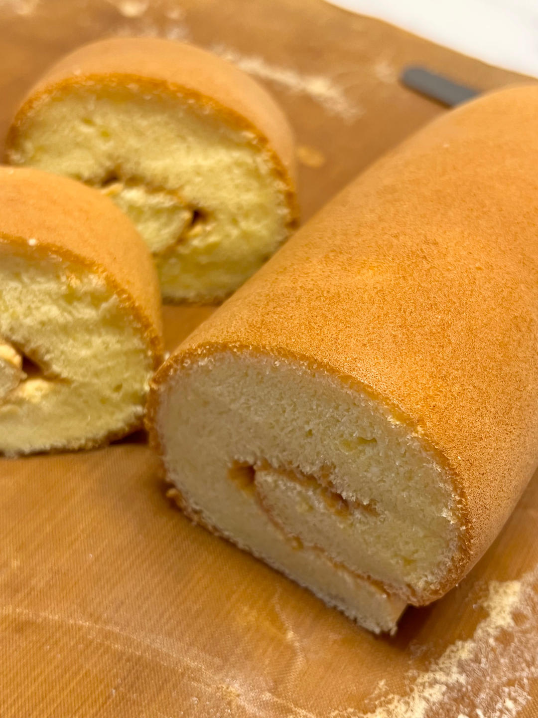 蛋糕卷这样做‼️不掉皮不开裂（小视频食谱）