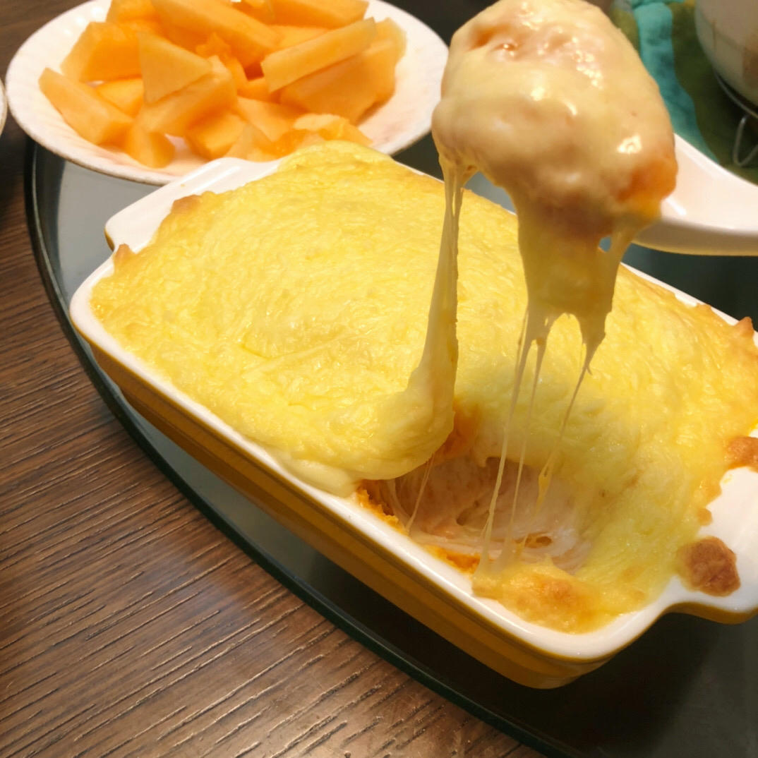 芝士焗红薯
