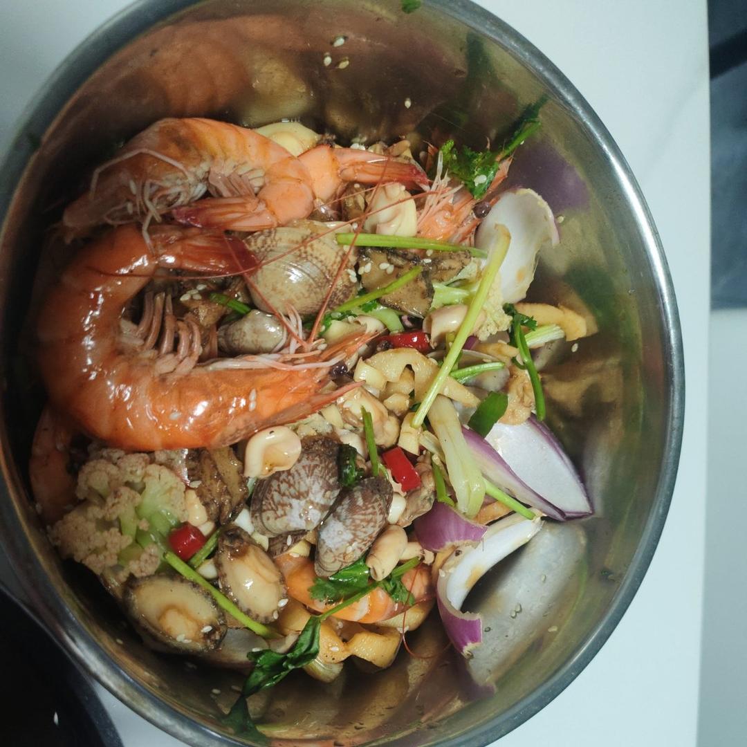 清爽捞汁小海鲜