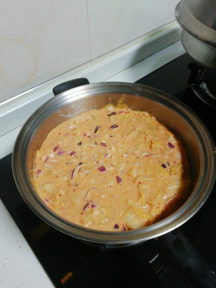 堂妈教你做泡菜饼