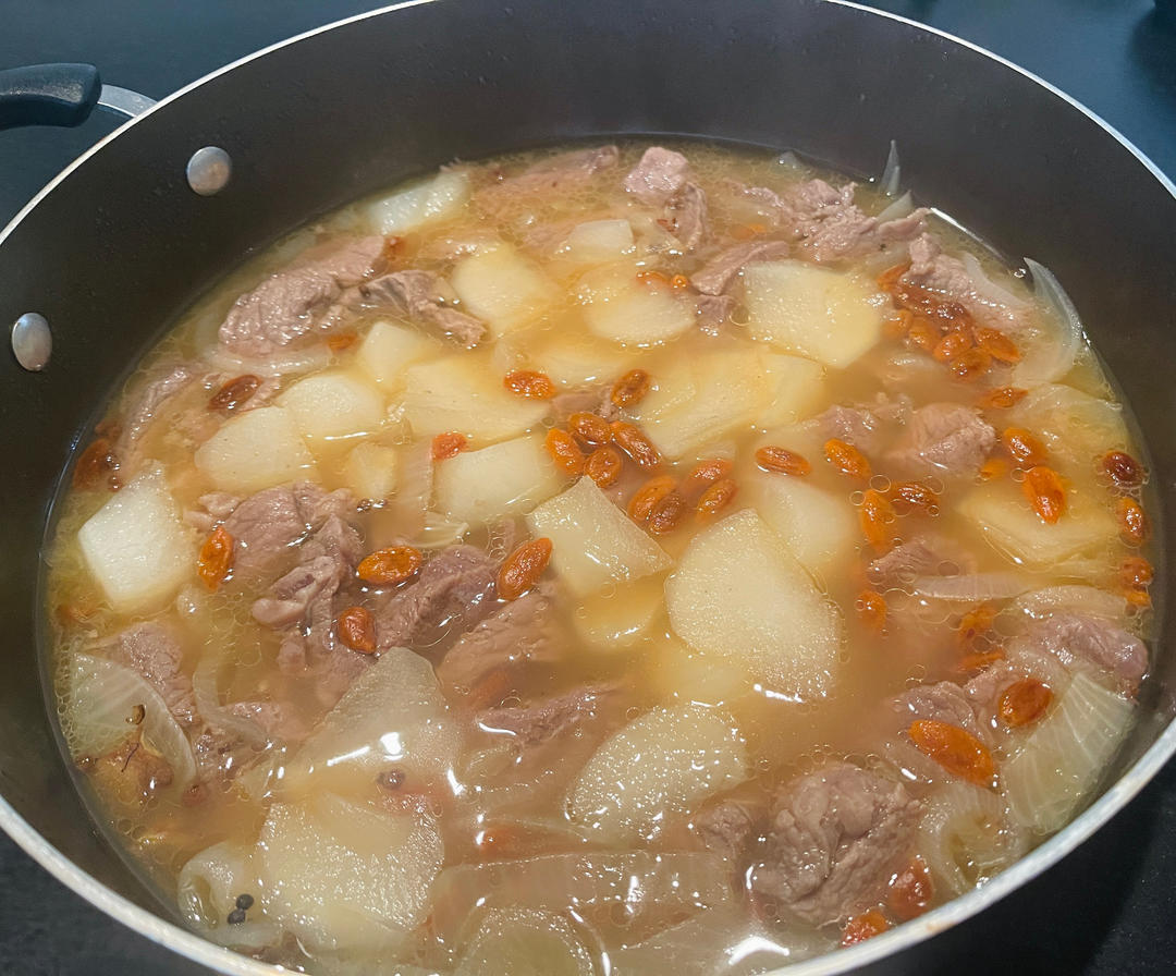 大白萝卜清炖牛肉