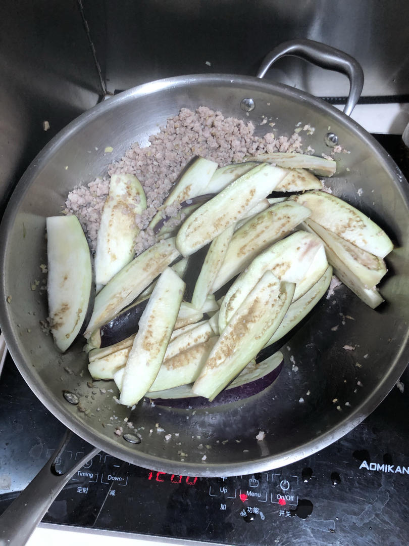 极简家常肉末茄子，不腌不蒸不过油