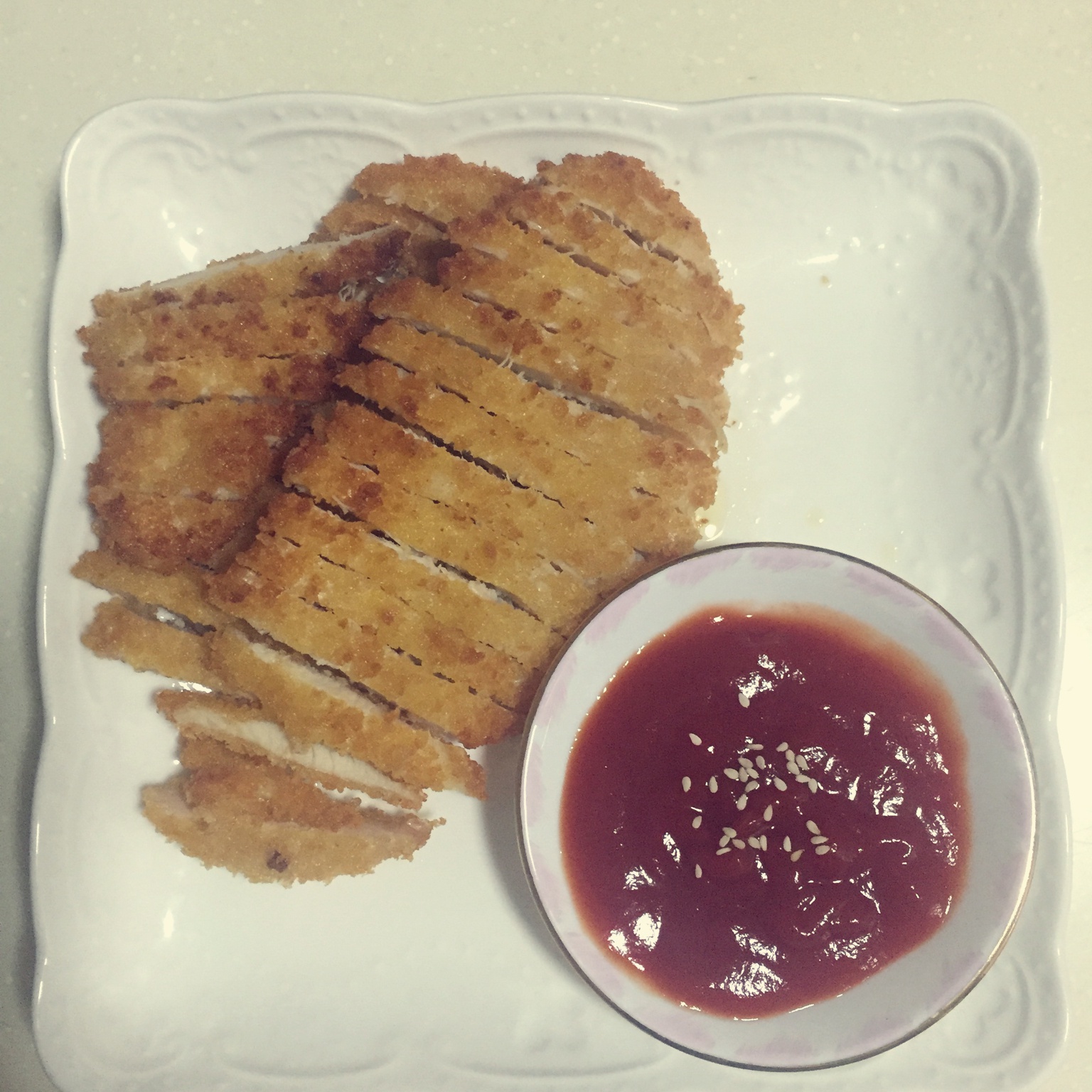 香酥炸鸡排
