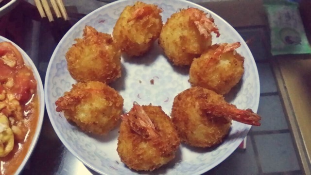 土豆虾球