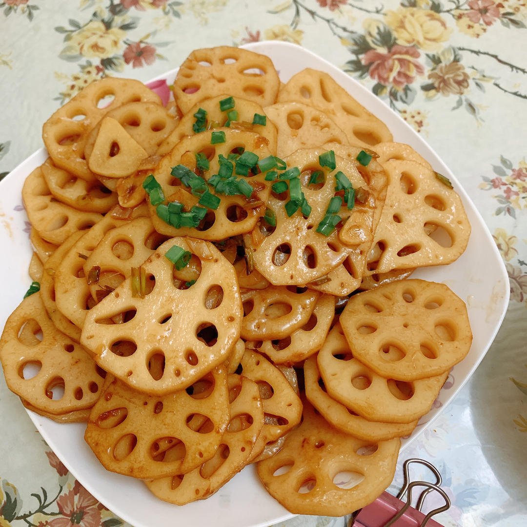 最简单味道惊艳的糖醋藕片
