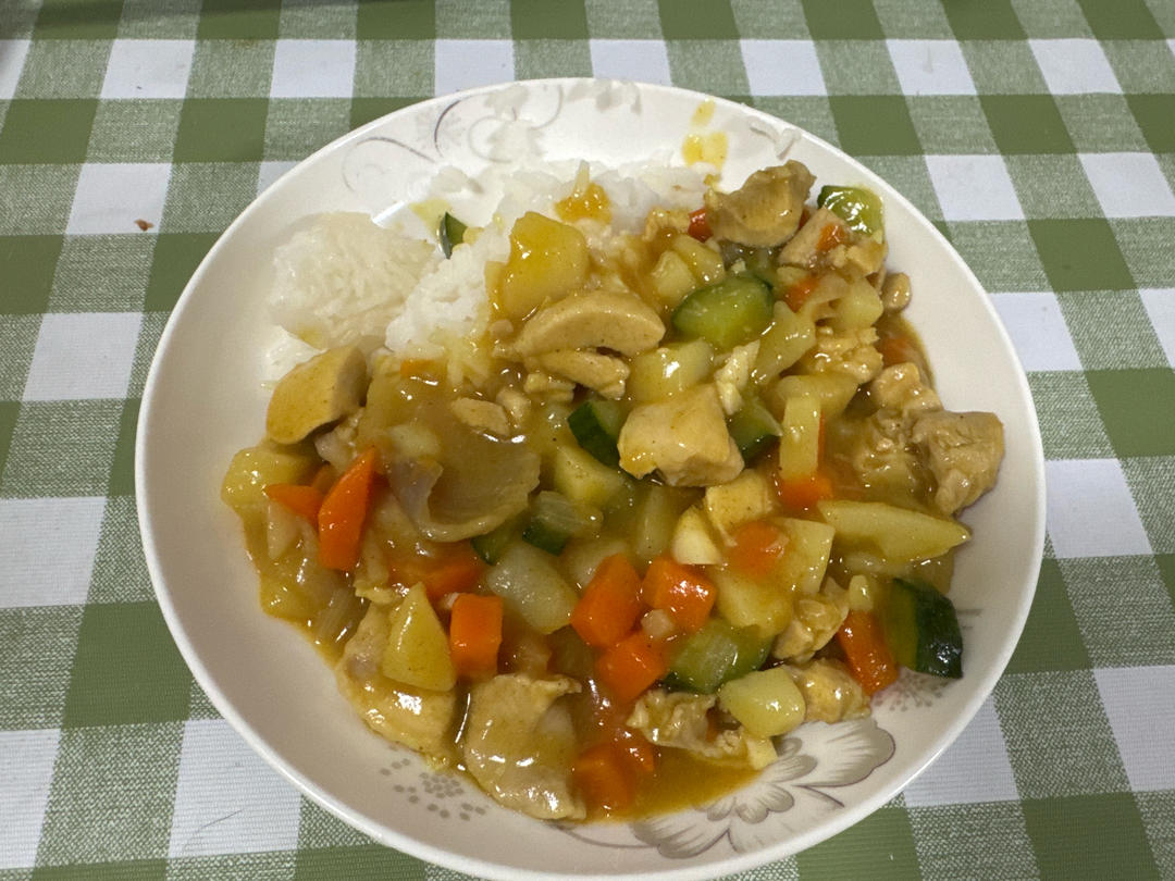 咖喱鸡肉饭